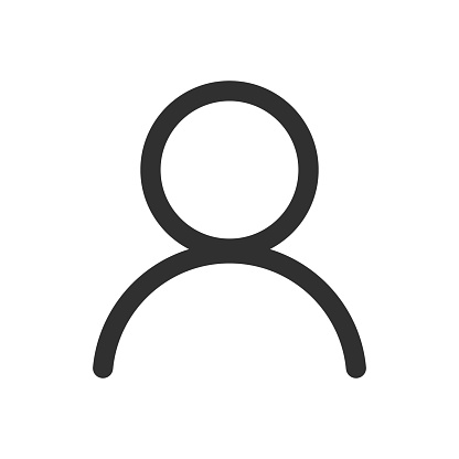 User profile login or access authentication icon button. People, account sign in logo sign symbol.   Vector illustration image. Isolated on white background.